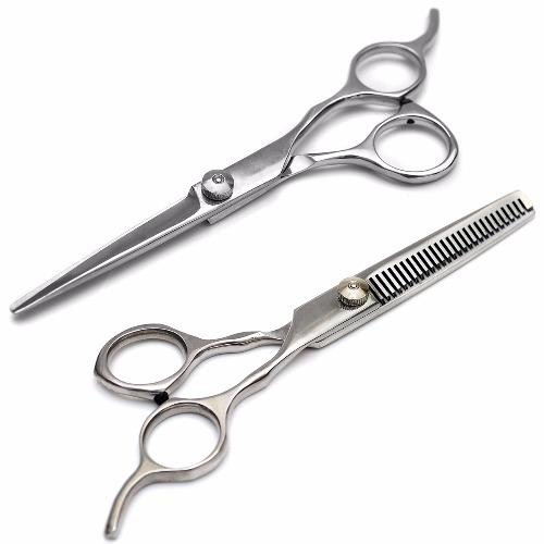 Bộ đôi 2 kéo cắt tóc và kéo tỉa tóc cực bền đẹp có sẵn