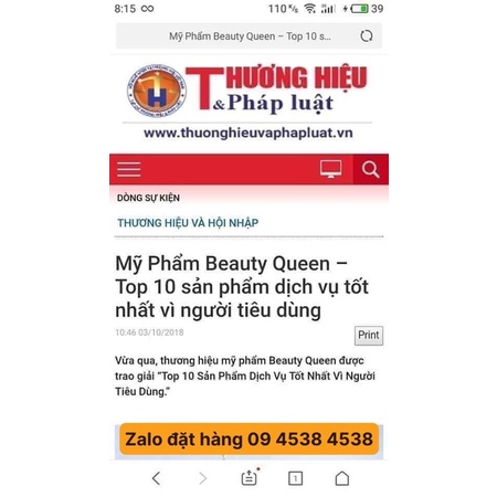 Kem dưỡng combo 95k chính hãng beauty queen