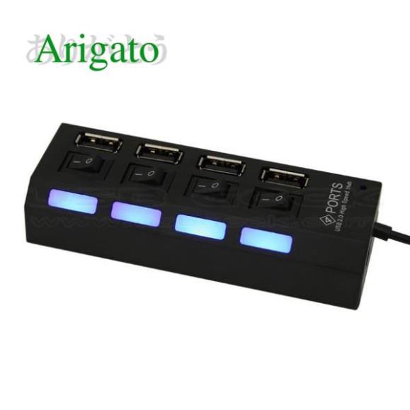BỘ CHIA USB 4 CỔNG ARIGATO Đảm Bảo Chất Lượng.HCTC1