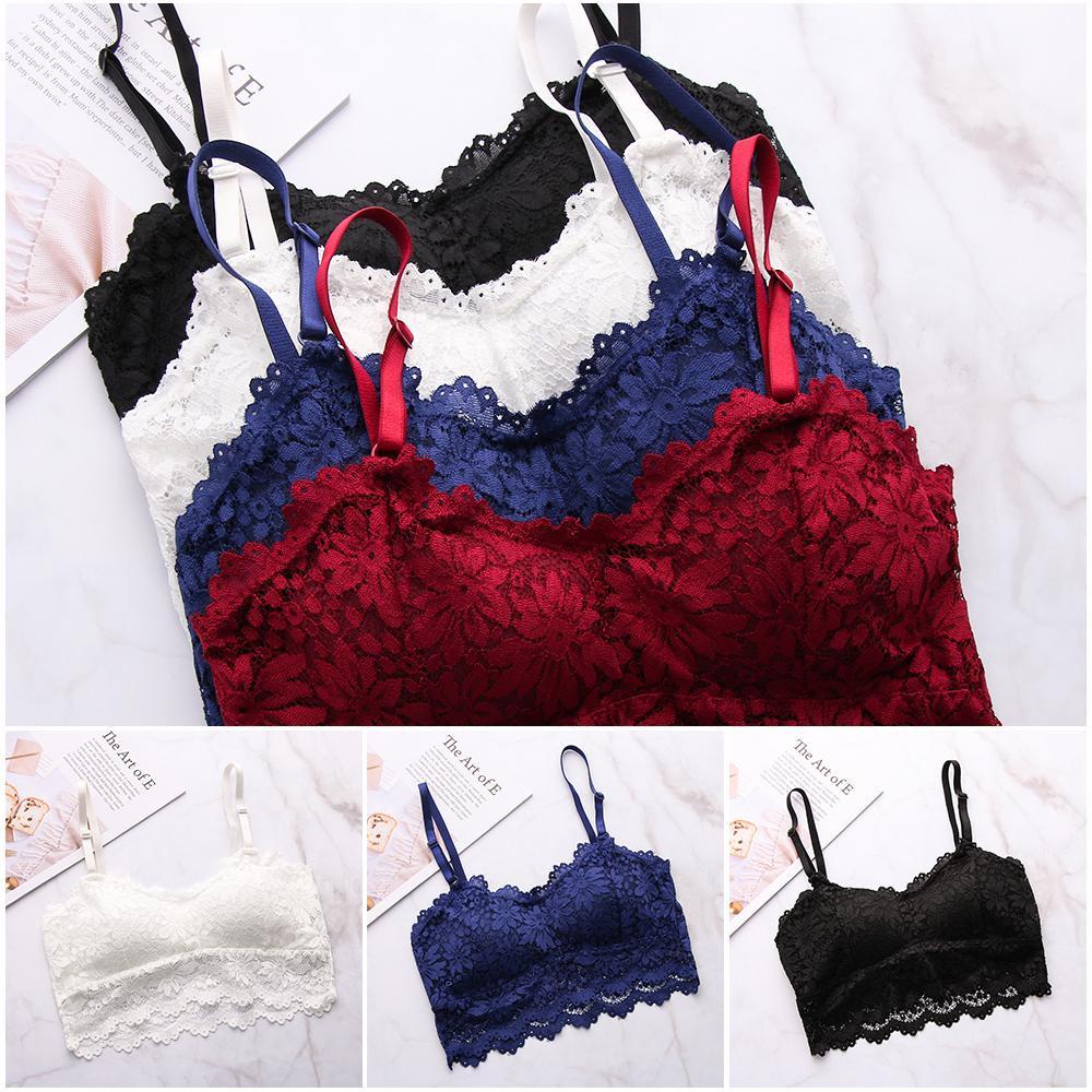 Áo Lót Nâng Ngực Phối Ren Hoa Thời Trang Quyến Rũ Cho Nữ