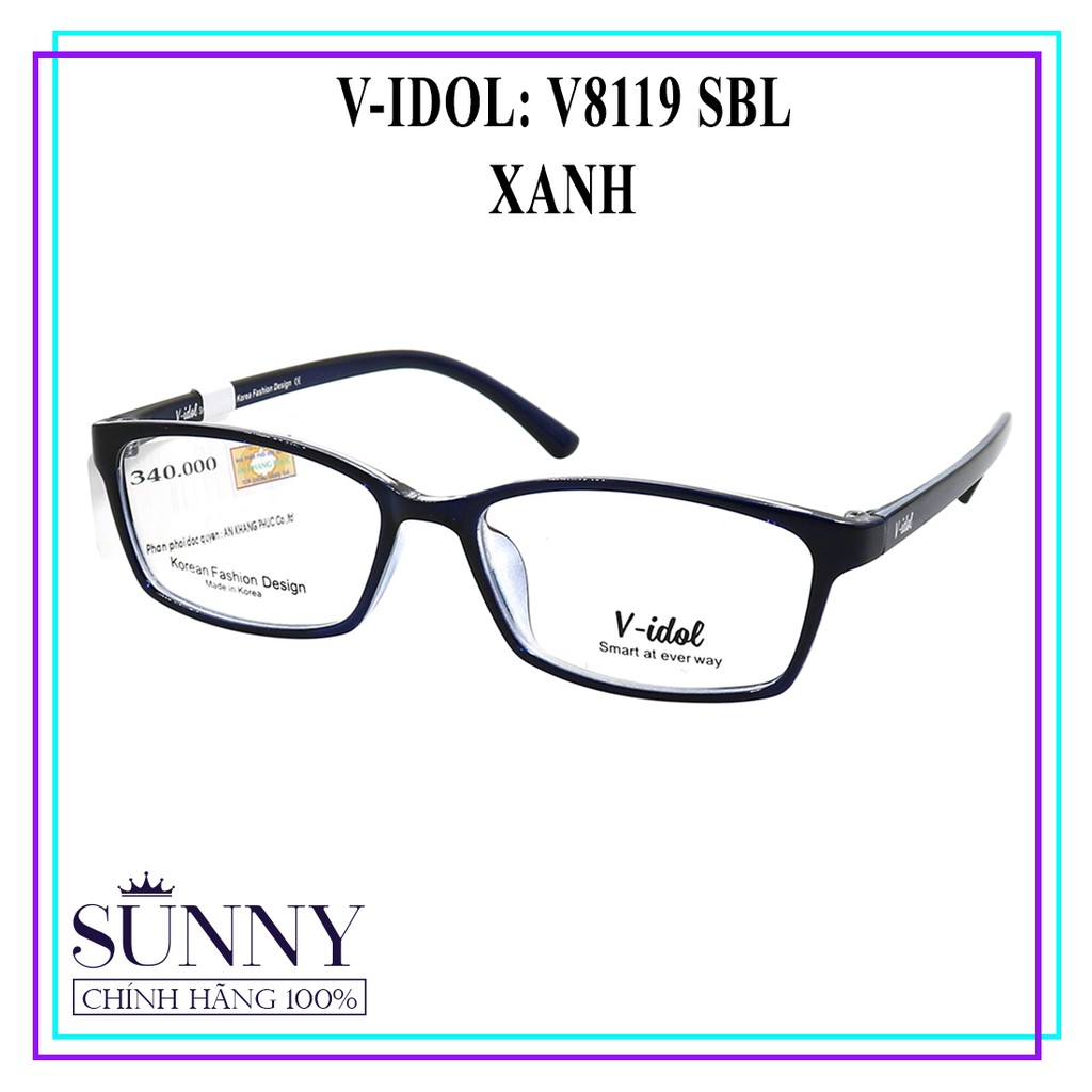 Gọng Kính Unisex V-idol V8118