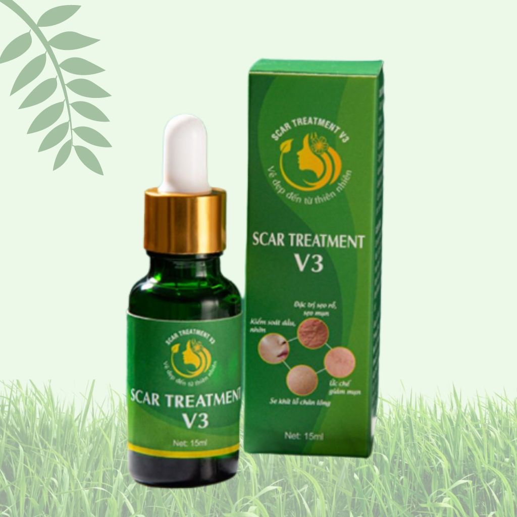 Giảm sẹo lõm,sẹo lồi,sẹo lâu năm- Giảm mụn tác dụng nhanh không kích ứng 15ml