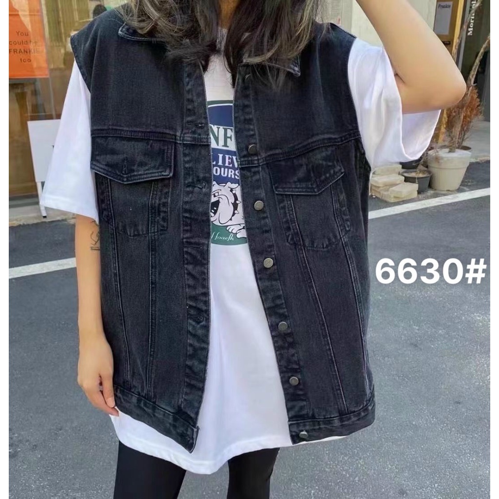 Áo ghile bò dáng dài mã 6630#