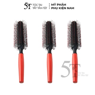 Lược tròn tạo kiểu tóc chải tóc uốn phồng tạo lọn tóc đẹp - Hỗ trợ tạo kiểu dễ dàng - Chải rối tóc