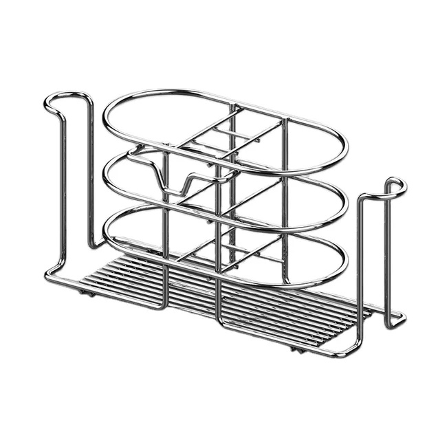 Kệ Đựng Bàn Chải ,Kem Đánh Răng Treo Cốc Bằng Inox Sáng Bóng Lắp Đặt Dán Tường Không Cần Khoan Đục