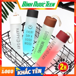 Bình Thủy Tinh 450ml Cao Cấp Q024