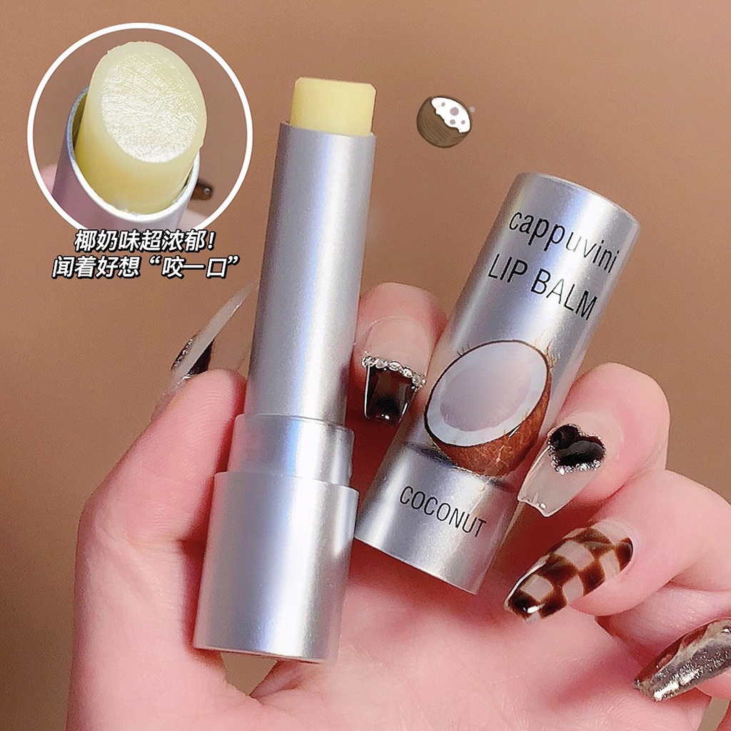 Cappuvini® Son Dưỡng Môi Hình Trái Cây Xinh Xắn