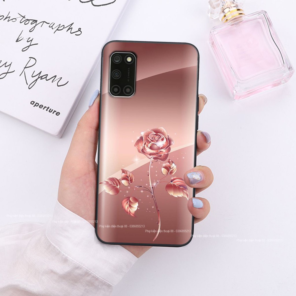Ốp lưng Oppo A52 / A92 hình hình hoa, thiên nga, đẹp thời trang - CAO CẤP - SANG TRỌNG