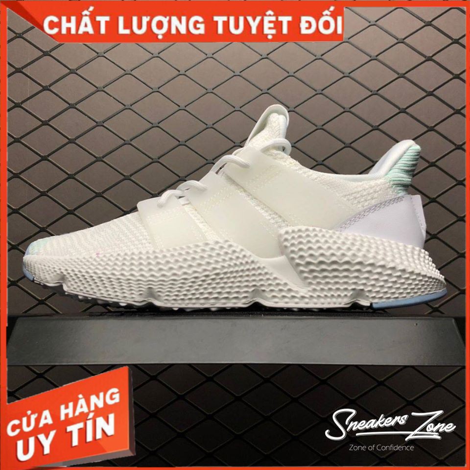 𝐑ẻ 𝐓Ế𝐓 (FREE SHIP + HỘP + QUÀ) Giày thể thao PROPHERE 2019 trắng vạch xanh lơ nhạt ^ ; ༔ : : "