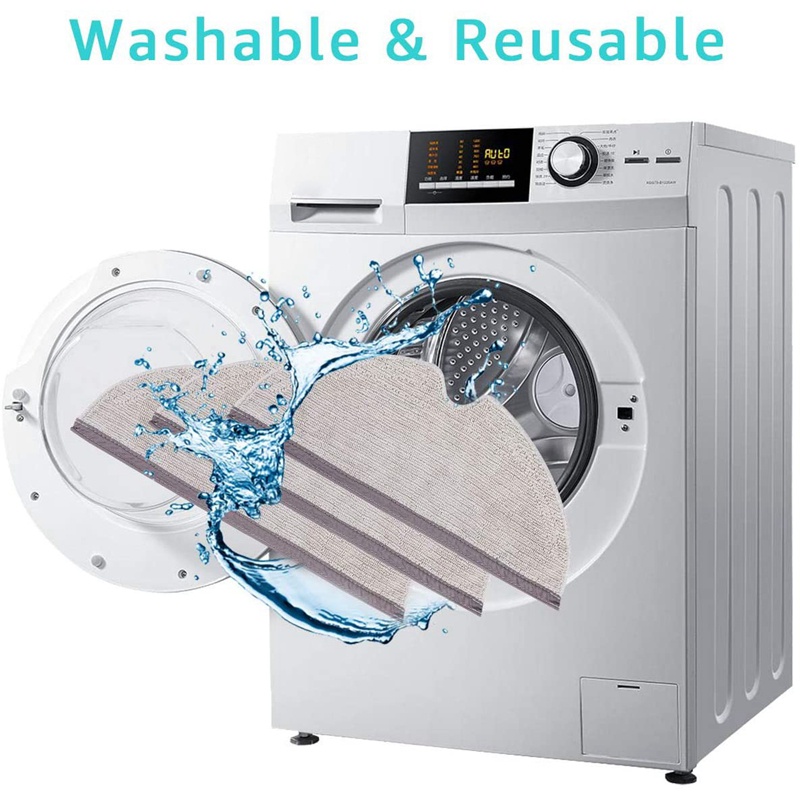 Set 10 tấm vải lau nhà cho Roborock S5 S5 Max S6 S6 Pure S6 MaxV E4 E35