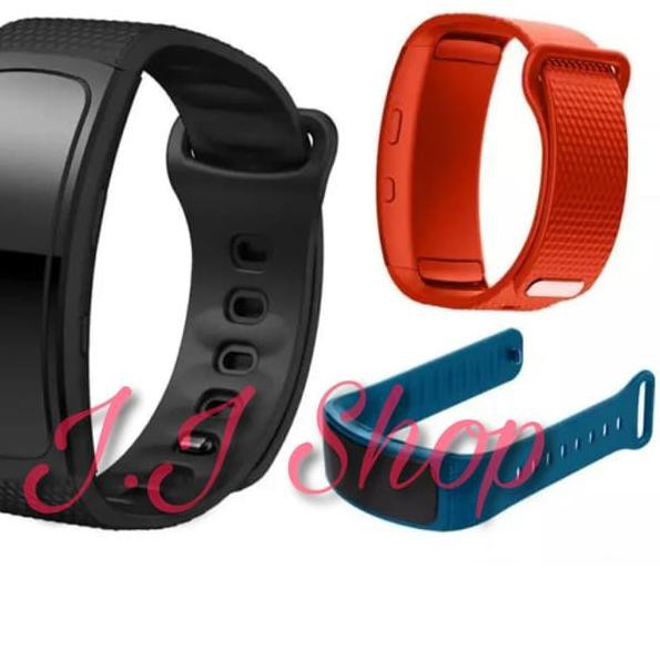 Silicone Dây Đeo Silicon Thay Thế Cho Đồng Hồ Thông Minh Samsung Galaxy Gear Fit 2 Sm-R360 Đen