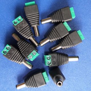 Jack DC đực ra Balun(5,5/2,1)giá 10sản phẩm