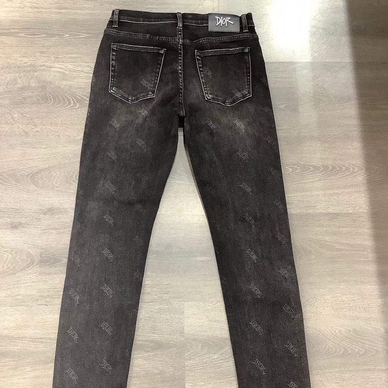 Quần Jean Like Authentic ☀ BILL TAG CHECK CODE ☀ Quần Jean Dior Like Authentic 11 on web logo vân chìm