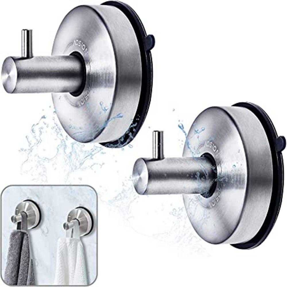 MOCHO Móc Treo Đồ Dán Tường Bằng Thép Không Gỉ Tự Dính Không Đục Lỗ Chống Rỉ Sét Cho Nhà Tắm