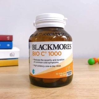 Vitamin C Blackmores 62 viên lọ thủy tinh