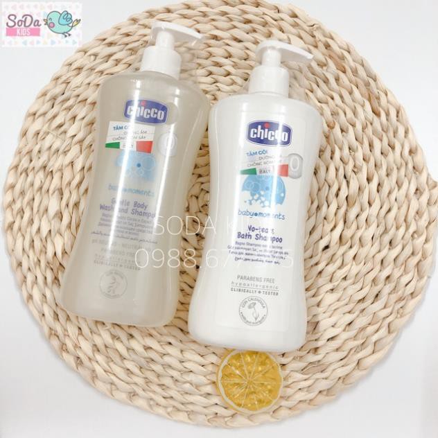 XẢ KHO SỮA TẮM GỘI CHICCO HOA CÚC 200ml/500ml