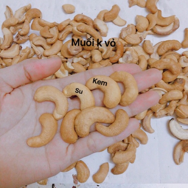 Combo 1kg Điều vỡ rang muối bóc vỏ