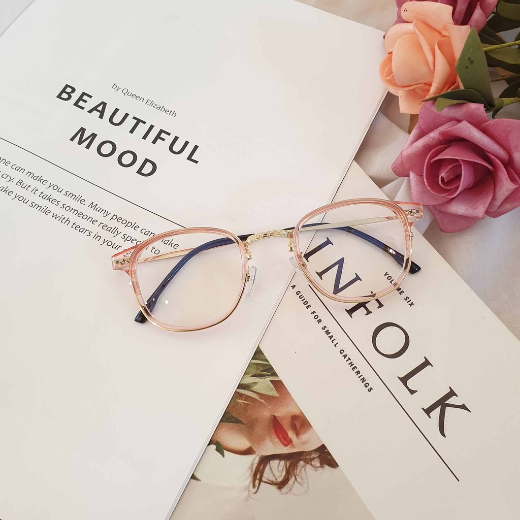 𝑮𝒐̣𝒏𝒈 𝒌𝒊́𝒏𝒉 𝒗𝒖𝒐̂𝒏𝒈 𝒗𝒊𝒏𝒕𝒂𝒈𝒆 size nhỏ 𝐓𝐀̣̆𝐍𝐆 𝐊𝐄̀𝐌 tròng cận chống xước | BigBuy360 - bigbuy360.vn