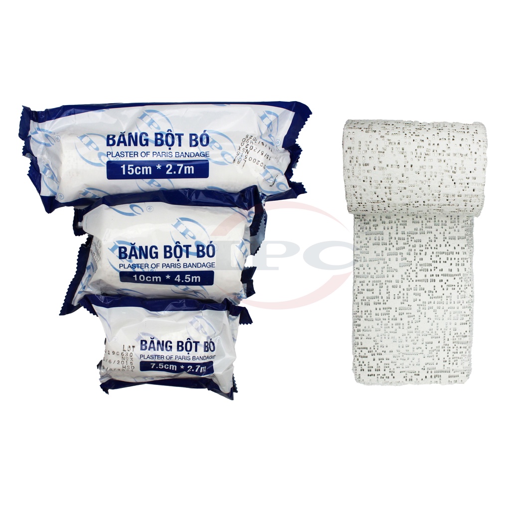 Băng bột bó thạch cao IPC