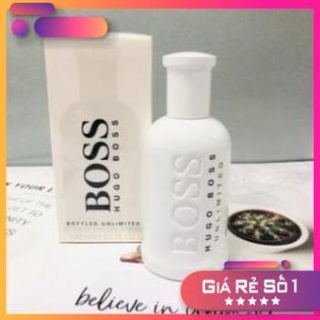 26[CHÍNH HÃNG] - [FREESHIP] - Nước hoa nam Boss Hugo white, nước hoa nam tính hương thơm