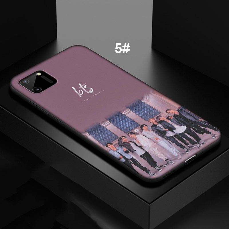 Ốp Lưng Mềm In Hình Logo Bts Cho Realme C15 / C12 / C11 / C2 / C3 / 6 Pro