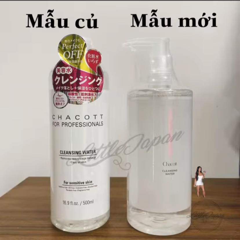 Tẩy Trang Chacott 500ml