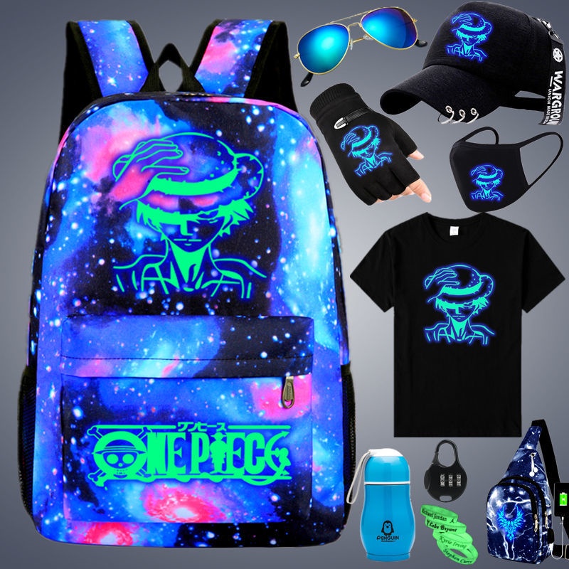 Ba Lô Dạ Quang Chống Thấm Nước Bảo Vệ Dành Cho Bé Trai Lớp 1-2 - 4-6