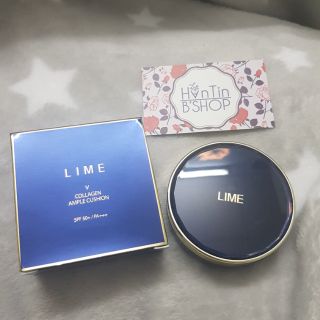 Phấn nước dưỡng ẩm, chống lão hóa Lime V Collagen Ample Cushion SPF50+ PA+++ [Dành cho da khô]