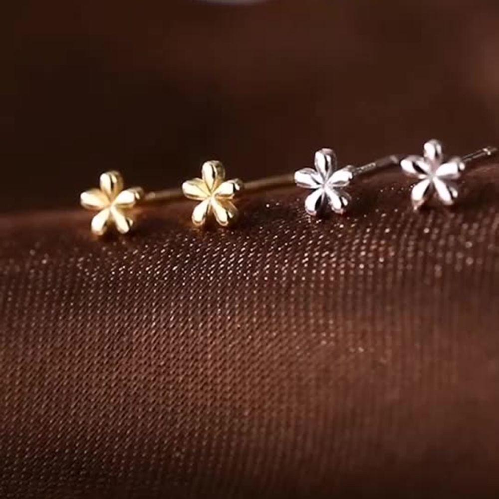 Khuyên Tai Hình Hoa Nhỏ Xinh Thời Trang Cho Nữ