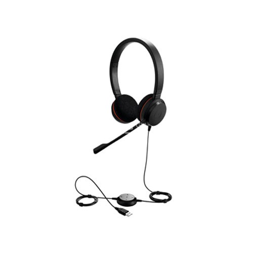 Tai nghe có micro Jabra Evolve 20 Stereo MS - Hàng chính hãng