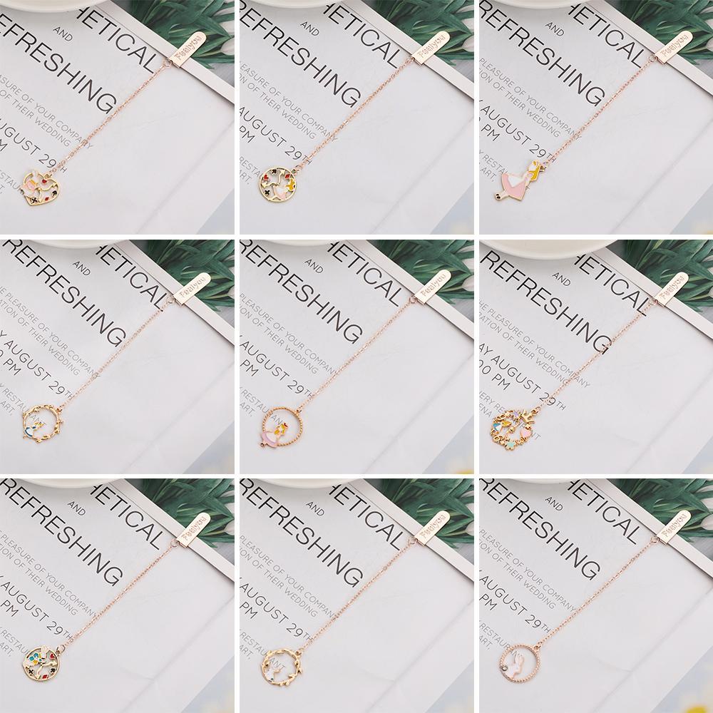 LEISURE Kẹp Đánh Dấu Trang Sách Tiện Dụng Cho Trường Học / Văn Phòng