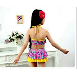 Đồ bơi 2 mảnh bèo nhún 2 tầng