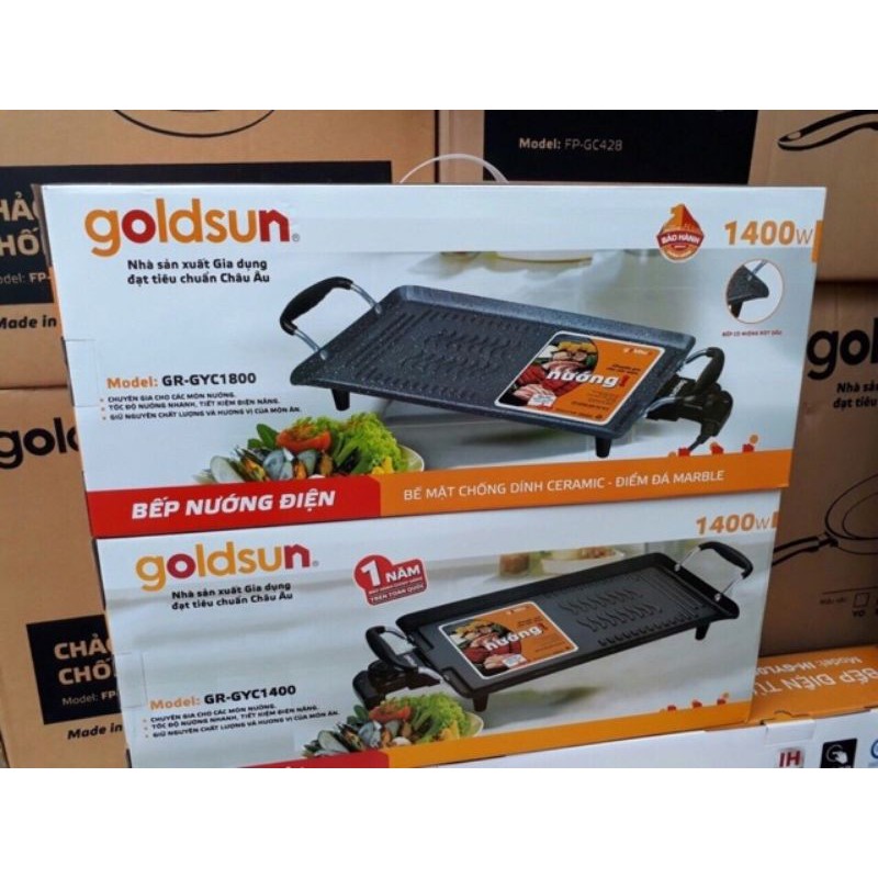 Bếp nướng điện Goldsun GR-GYC-1400 (Hàng Chính Hãng)