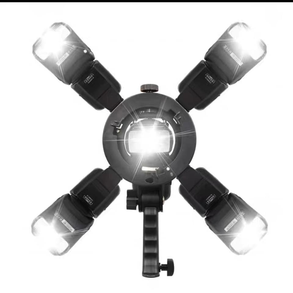 Gá đèn flash đa năng godox ngàm Bowen