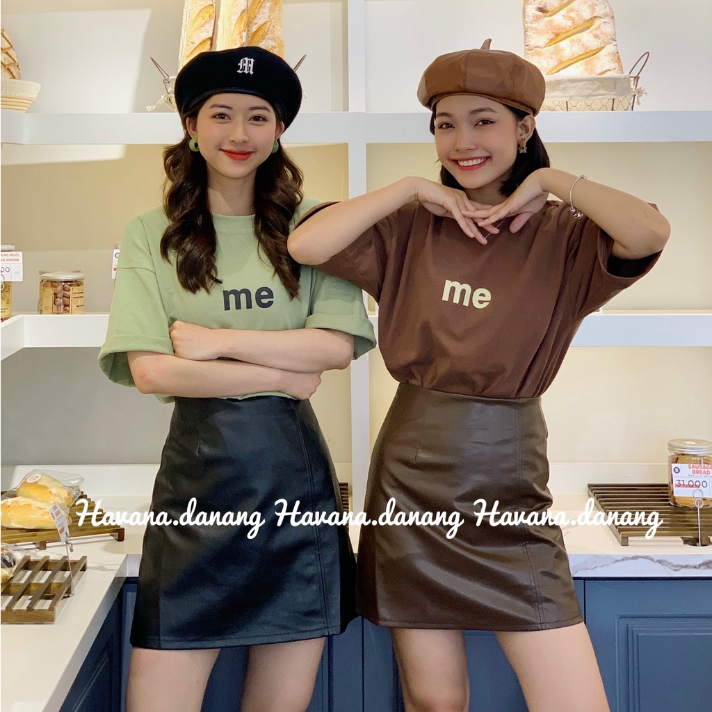 Áo thun chữ me, áo pull unisex 3 màu