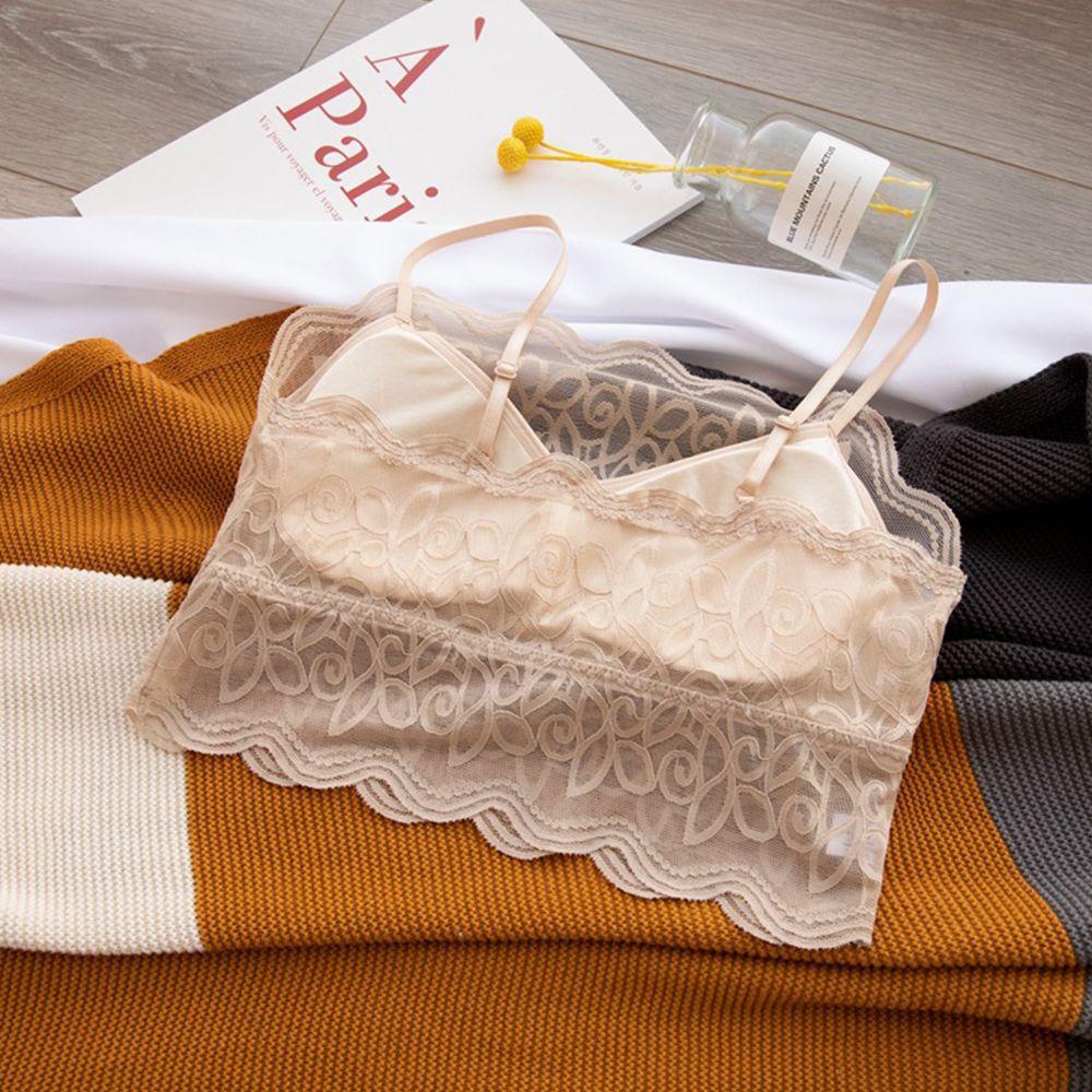 OCEANMAP Áo Lót Ống Màu Trơn Dáng Ôm Thiết Kế Rỗng Thời Trang Cho Nữ