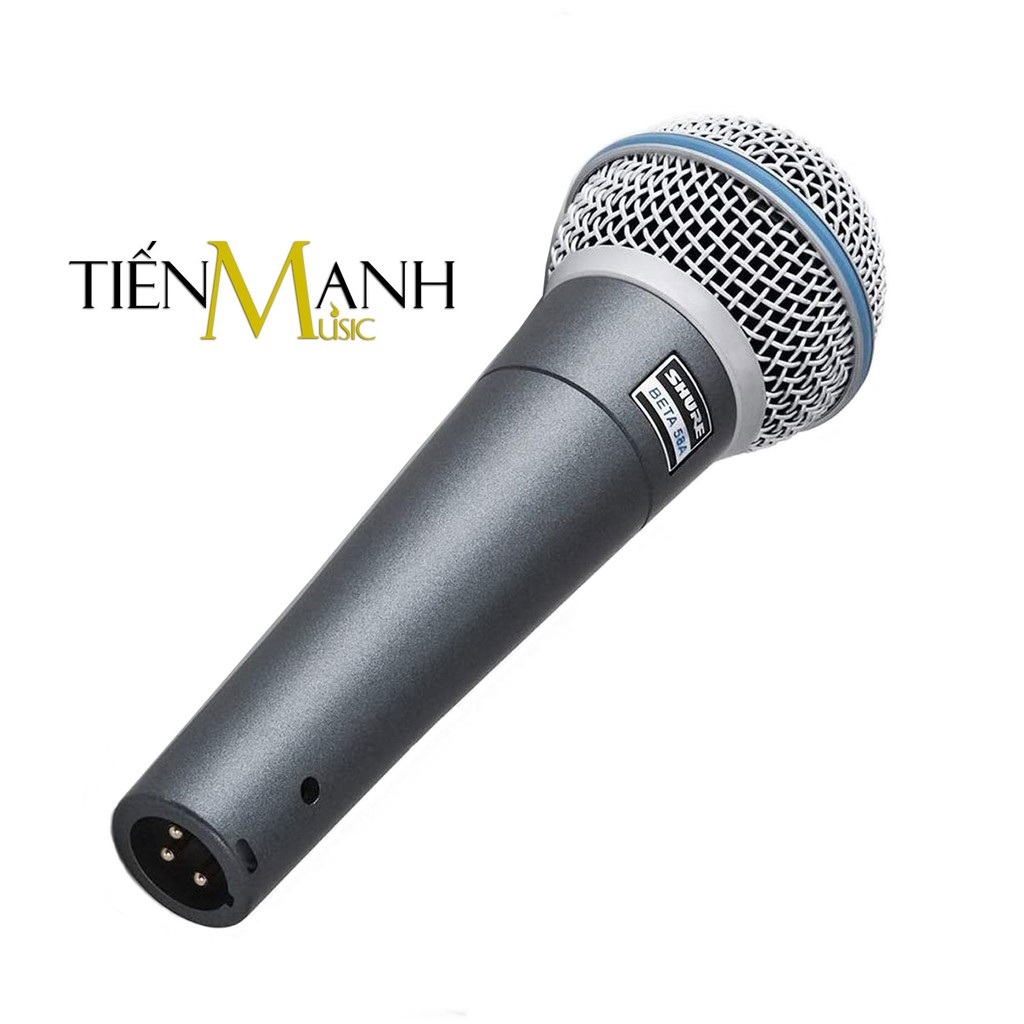 Mic Cầm Tay Shure BETA 58A Micro Phòng Thu Studio BETA58A Microphone Karaoke BETA 58A-X - Chính Hãng USA