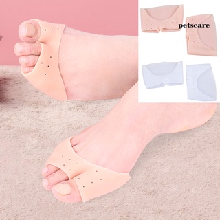 [Hàng mới về] Bộ 2 miếng bọc chỉnh hình ngón chân bằng silicone chống mài mòn giặt được cho nam