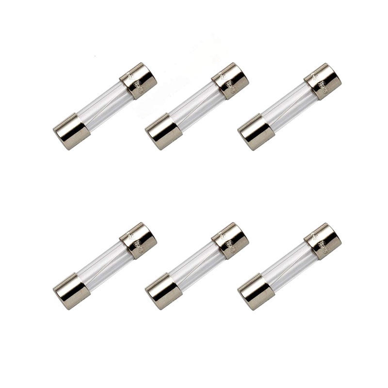 [Combo 5 chiếc] Bộ 5 Cầu Chì Ống Thuỷ tinh 0.5A đến 20A 250V 5x20mm các loại