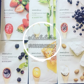Mặt nạ Innisfree IT'S REAL SQUEEZE MASK