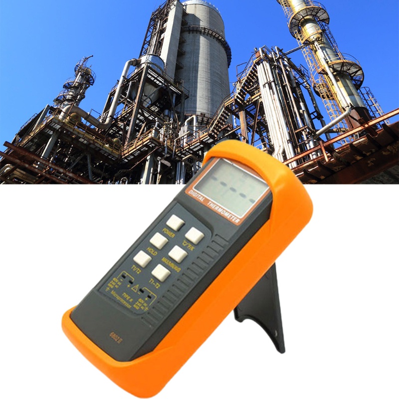 Nhiệt Kế Kỹ Thuật Số Hai Kênh Đo Nhiệt Độ