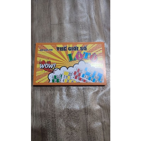 Bộ Cờ Lô Tô Giấy - Cờ Giải Trí Lô Tô 90 Số ( Hộp )
