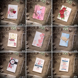 Thiệp Valentine Handmade Lãng Mạn Tặng Người Yêu
