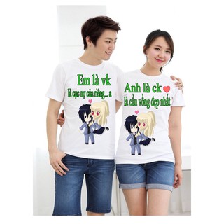 ÁO ĐÔI THỜI TRANG - ÁO THUN CẶP TÌNH YÊU