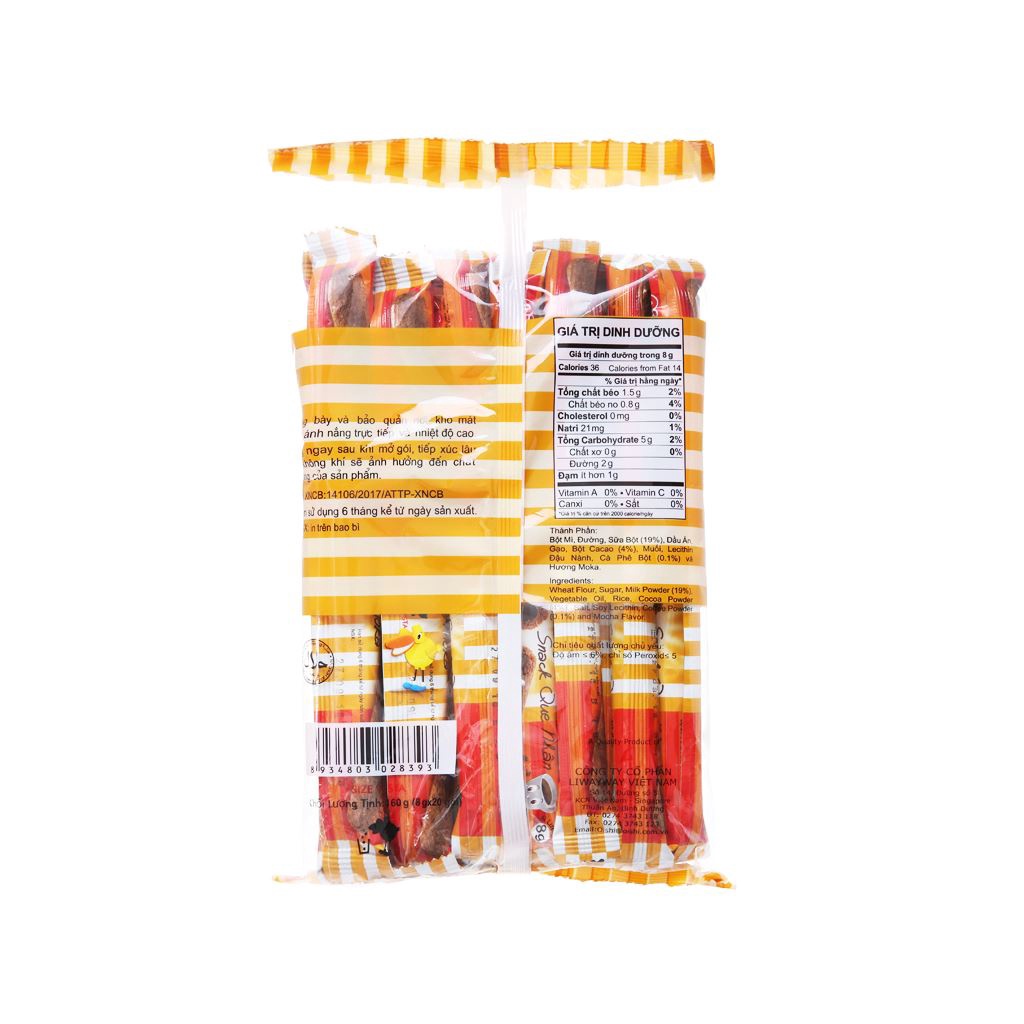 Bánh snack que Akiko các vị gói 140gr