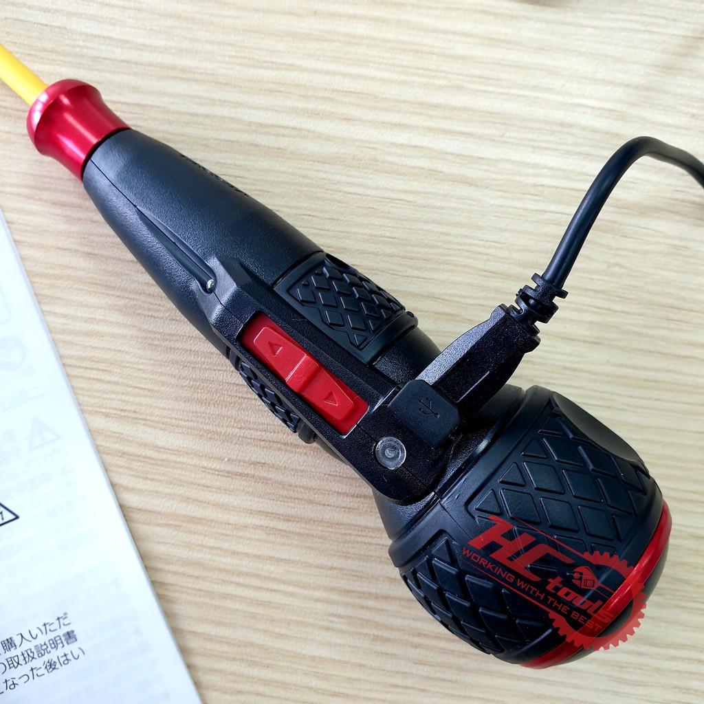 Tovit điện chạy pin Vessel No.220USB-1 Made in Japan
