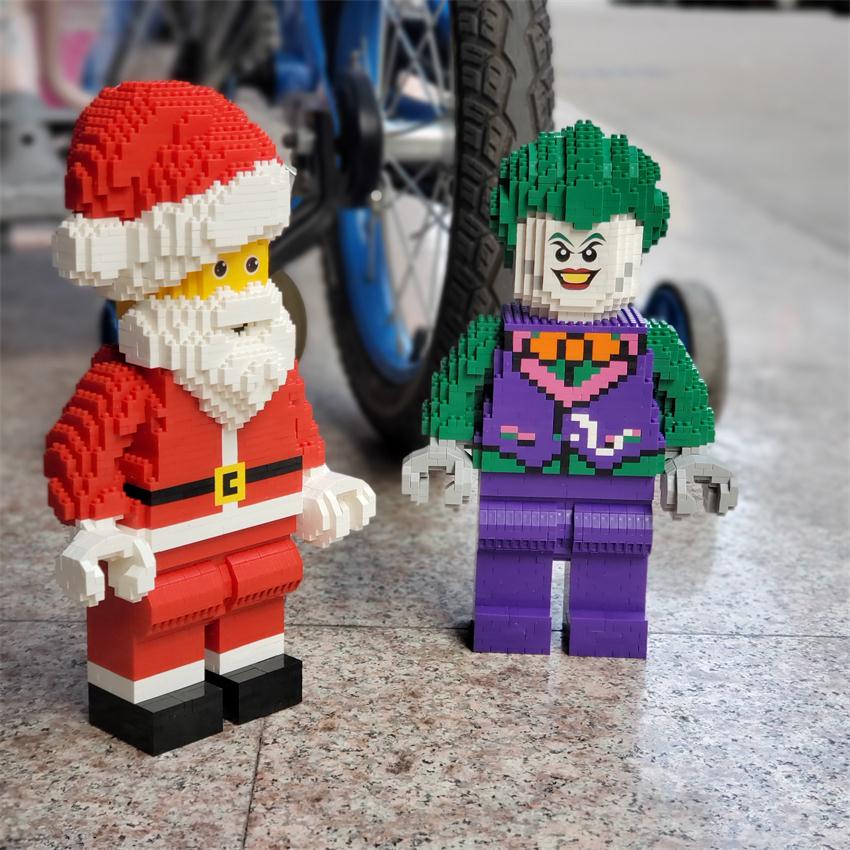 Sturdy Đồ chơi trẻ em Lắp Ráp Siêu Anh Hùng ironman Dễ Thương Cho Bé