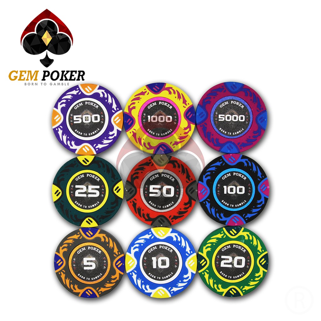 👑 VALI 300 CHIP POKER CLAY "POSEIDON" 👑