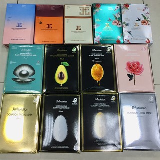 [SALE] Combo 10 mask mặt nạ cao cấp JayJun JM Solution Mediheal Innisfree