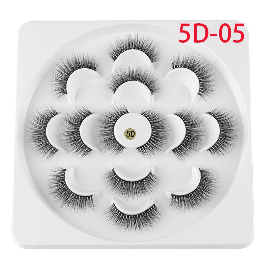 Set 7 Cặp Lông Mi Giả Dài Tự Nhiên Thời Trang MIH SKONHED Dành Cho Nữ